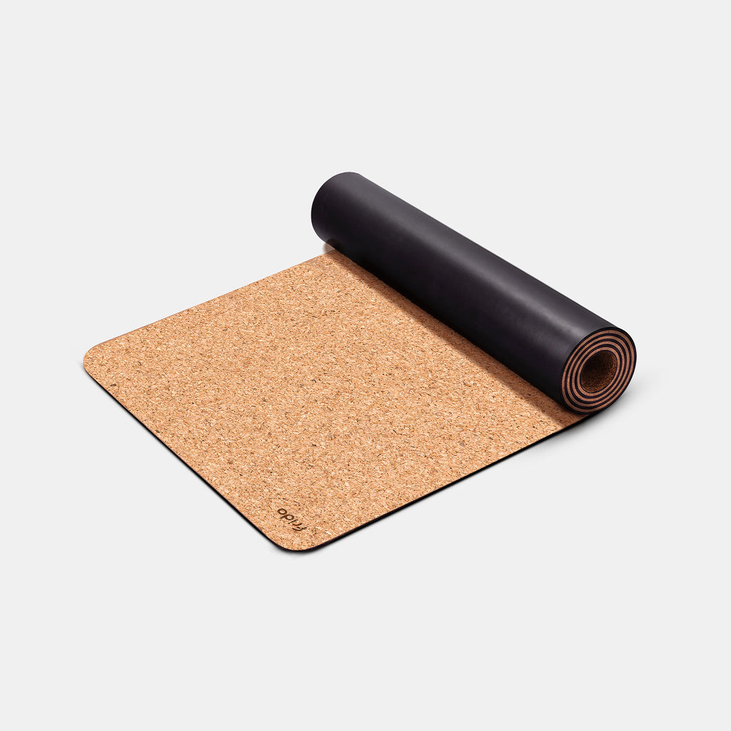 Frido Natural Cork Yoga Mat - Frido