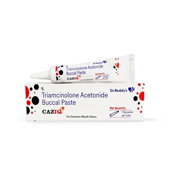 CAZIQ BUCCAL Paste 7.5g - Global Surgicals