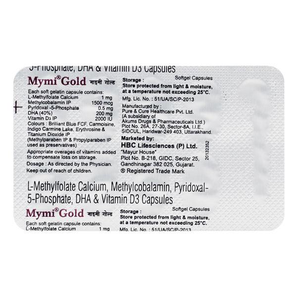 Mymi Gold Capsule 10'S