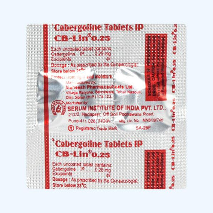 CB Lin 0.25mg Tablet 2'S - Global Surgicals