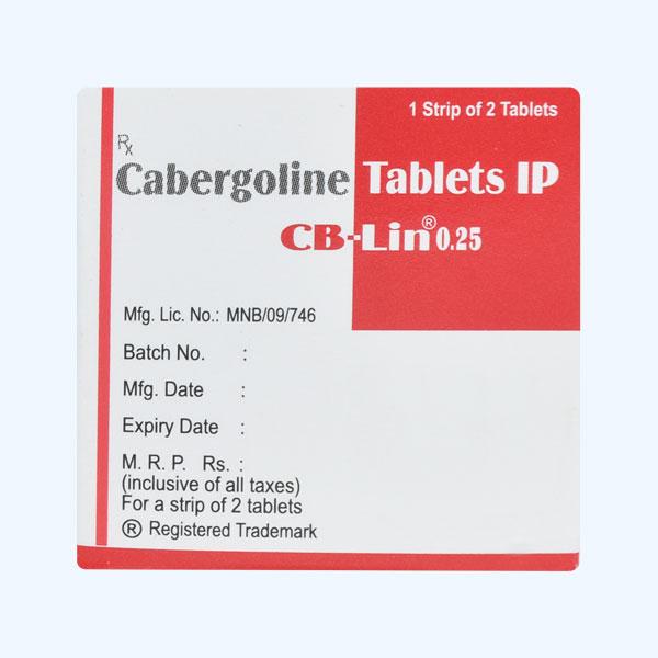 CB Lin 0.25mg Tablet 2'S - Global Surgicals
