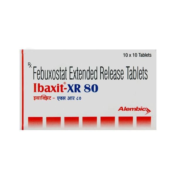 Ibaxit XR 80mg Tablet 10'S