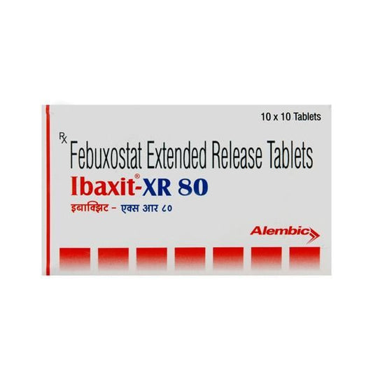 Ibaxit XR 80mg Tablet 10'S
