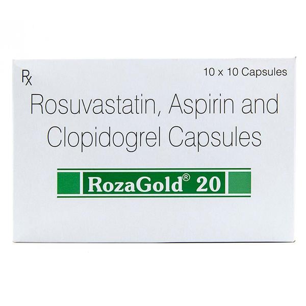 Rozagold 20mg Capsule 10'S