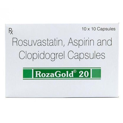 Rozagold 20mg Capsule 10'S