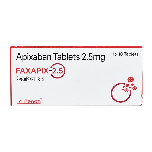 FAXAPIX 2.5 Tablet 10's