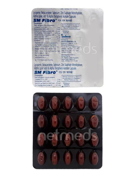 SM Fibro Softgel 20'S