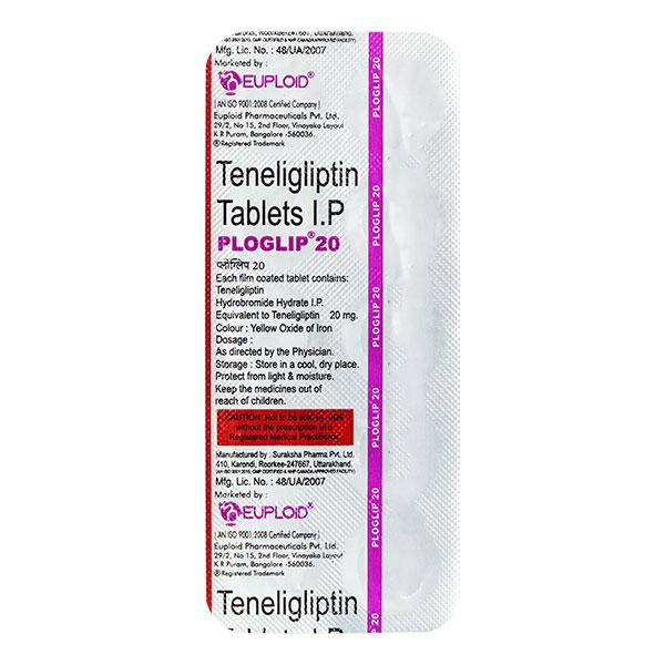 PLOGLIP 20 Tablet 10's