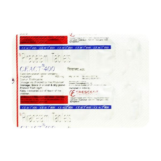 CEACT 400 Tablet 10's - Global Surgicals