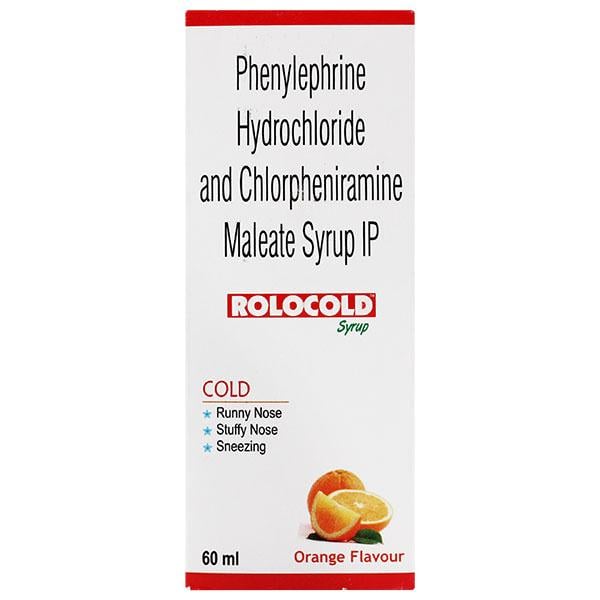 ROLOCOLD ORANGE FLAVOUR Syrup 60ml