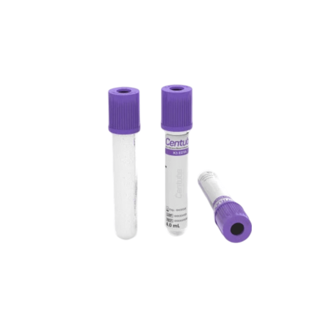 Cenvac K2 EDTA + NAF Vaccum Blood Collection Tube - Global Surgicals