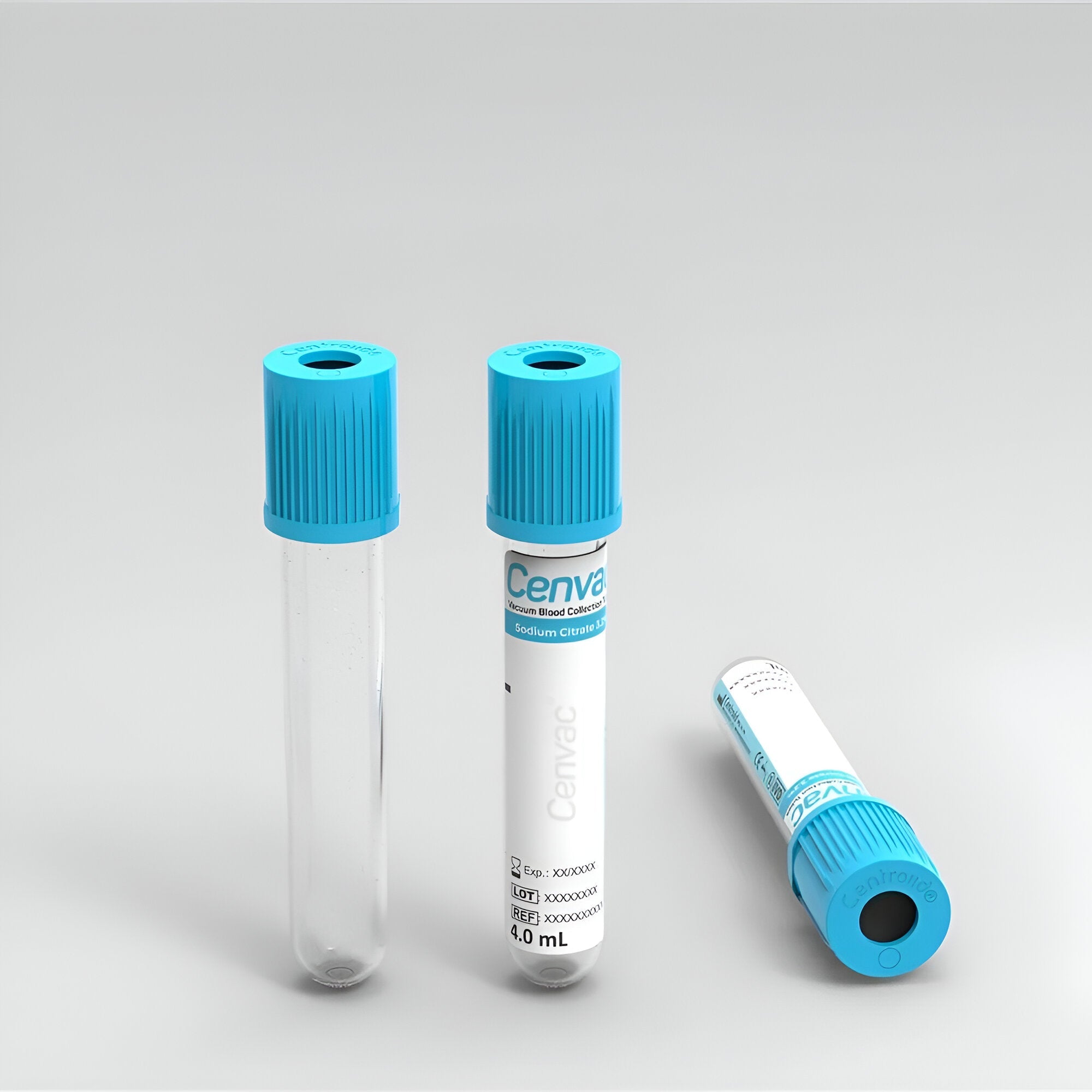 Cenvac Sodium Citrate 3.2% Vaccum Blood Collection Tube - Global Surgicals