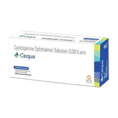 CEQUA Ophthalmic Solution 30x0.25ml - Global Surgicals