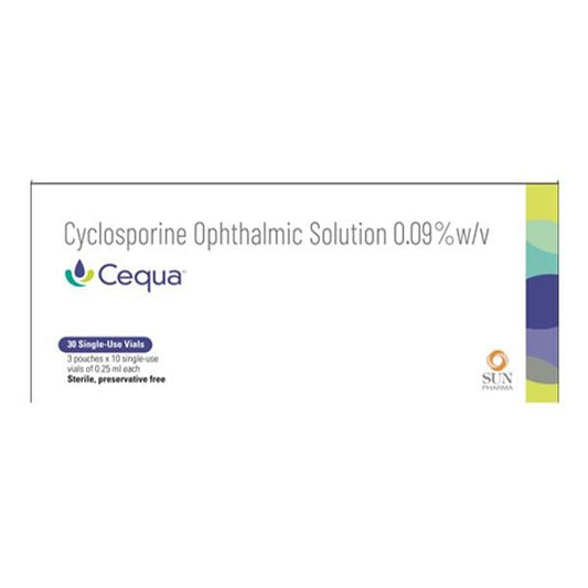 CEQUA Ophthalmic Solution 30x0.25ml - Global Surgicals