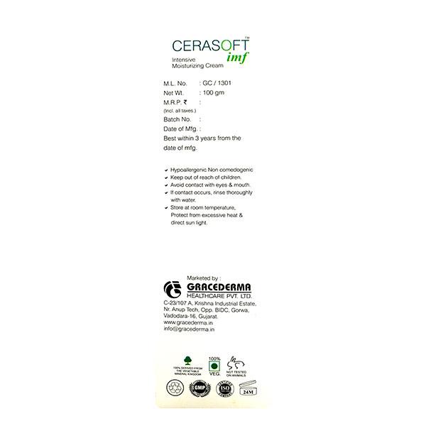 CERASOFT IMF Cream 100gm - Global Surgicals