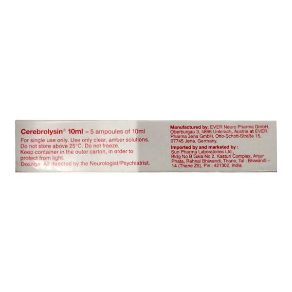 Cerebrolysin (Sun) Injection 10ml - Global Surgicals