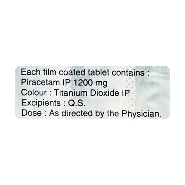 Cerecetam 1.2Gm Tablet 10'S - Global Surgicals