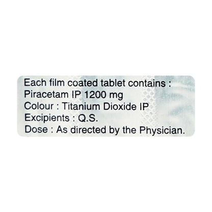 Cerecetam 1.2Gm Tablet 10'S - Global Surgicals
