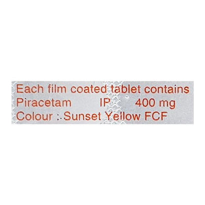 Cerecetam 400mg Tablet 10'S - Global Surgicals