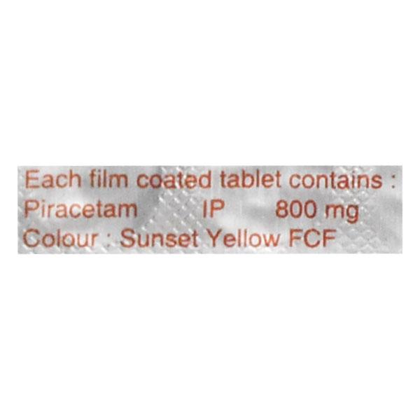 Cerecetam 800mg Tablet 10'S - Global Surgicals