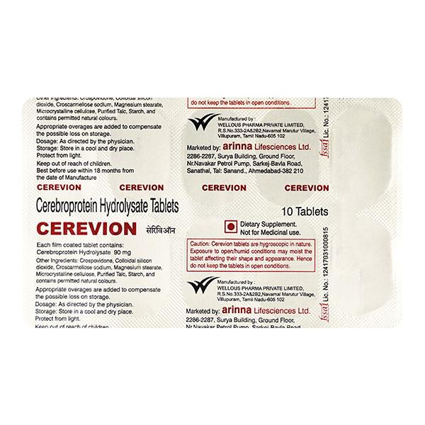 Cerevion 90mg Tablet 10'S - Global Surgicals