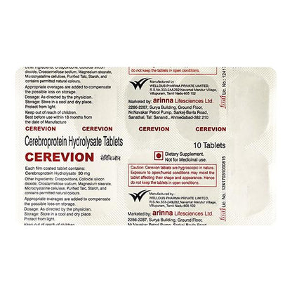 Cerevion 90mg Tablet 10'S - Global Surgicals