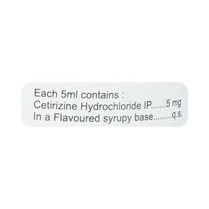 Cetiriz Syrup 60ml - Global Surgicals