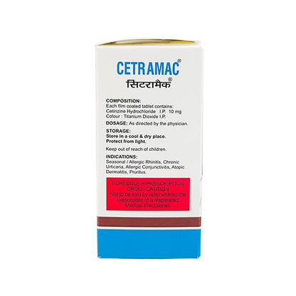 Cetramac Tablet 10's - Global Surgicals