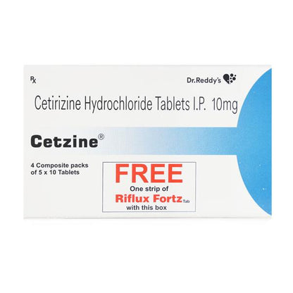 Cetzine Tablet 10'S - Global Surgicals