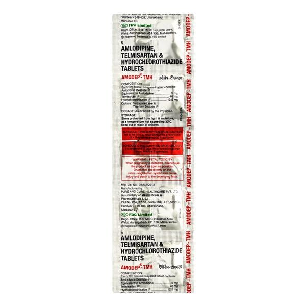 Amodep Tmh 40mg Tablet 10'S