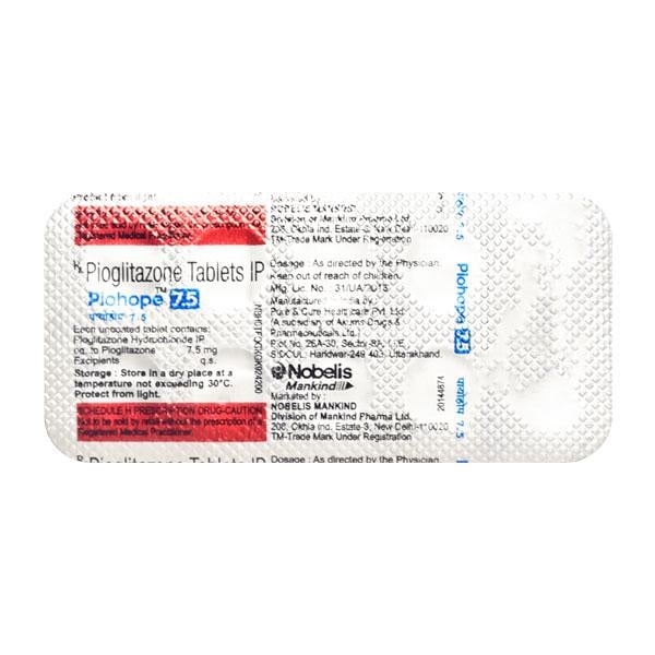 PIOHOPE 7.5 Tablet 10's