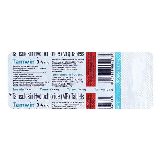 TAMWIN 0.4 MG Tablet 10's