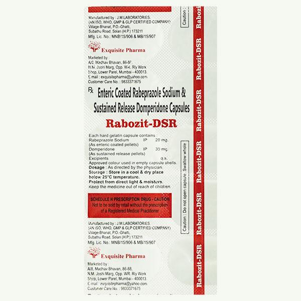 RABOZIT DSR Capsule 10's