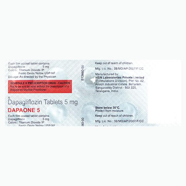 DAPAONE 5 Tablet 10's