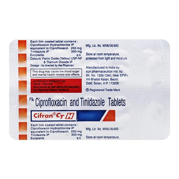 Cifran Cth Tablet 10'S
