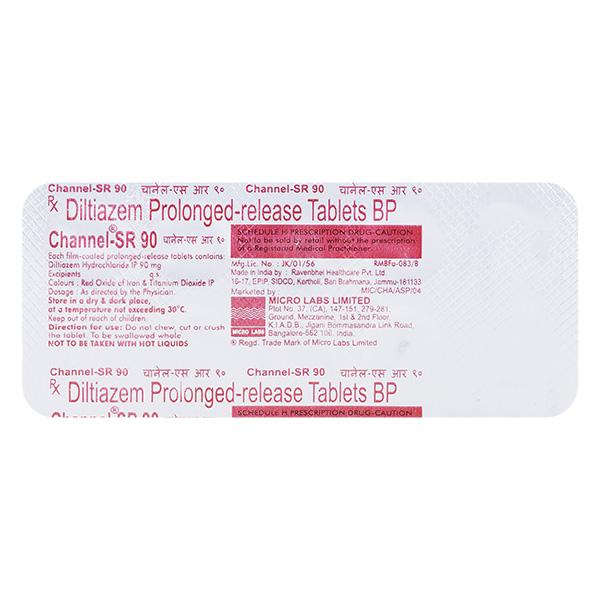 Channel SR 90 Tablet 10'S - Global Surgicals