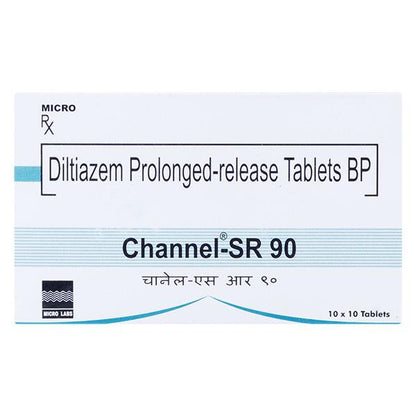 Channel SR 90 Tablet 10'S - Global Surgicals