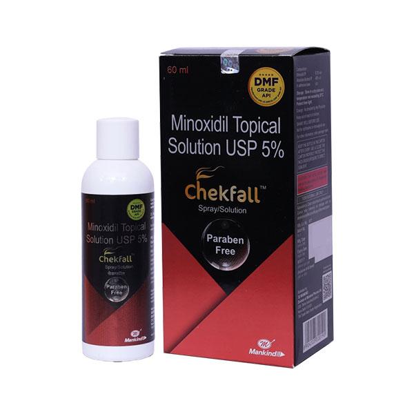 Chekfall 5% Solution 60ml - Global Surgicals