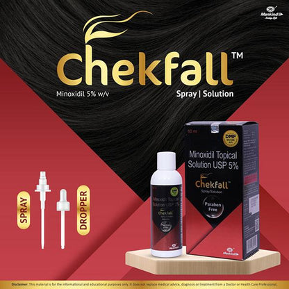 Chekfall 5% Solution 60ml - Global Surgicals