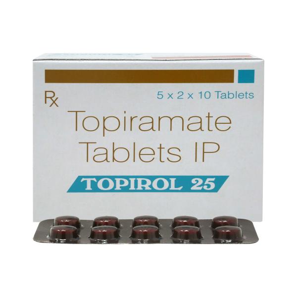 Topirol 25mg Tablet 10'S