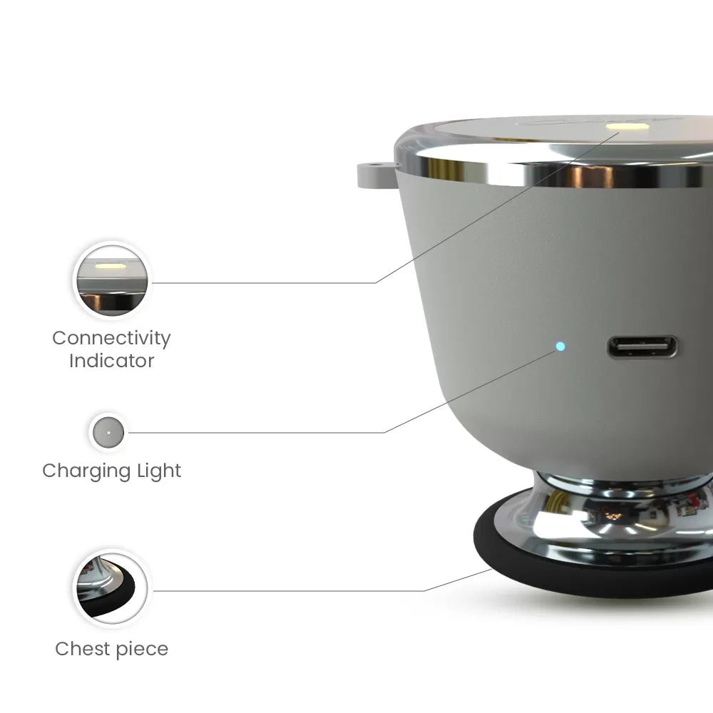 Chesto Tubeless Smart Stethoscope - Global Surgicals