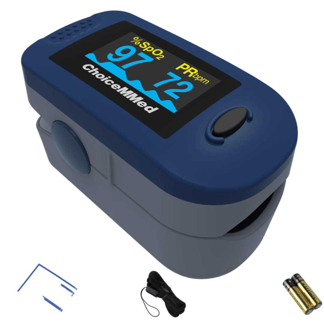Choicemmed Fingertip Pulse Oximeter - Global Surgicals