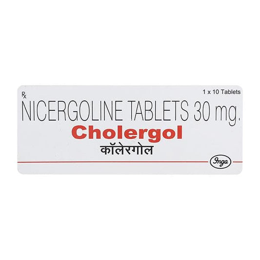 Cholergol 30Mg Tablet 10's - Global Surgicals