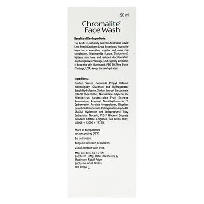 CHROMALITE Face Wash 90ml - Global Surgicals