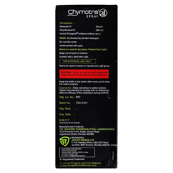 Chymotra At Spray 60ml - Global Surgicals