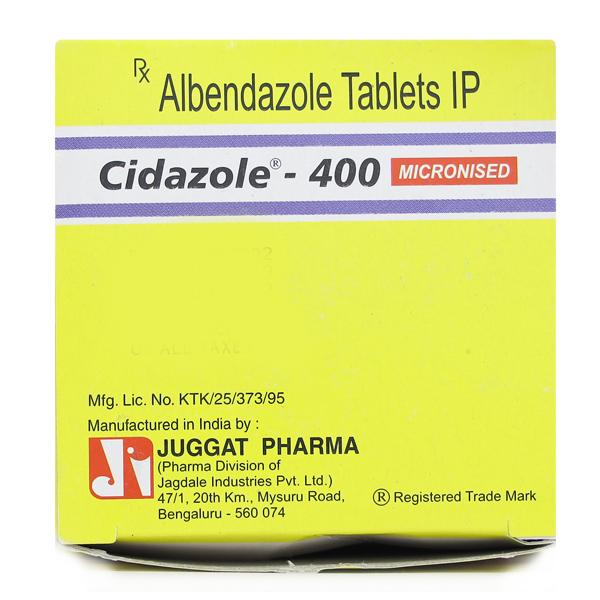 Cidazole 400mg Tablet 1'S - Global Surgicals