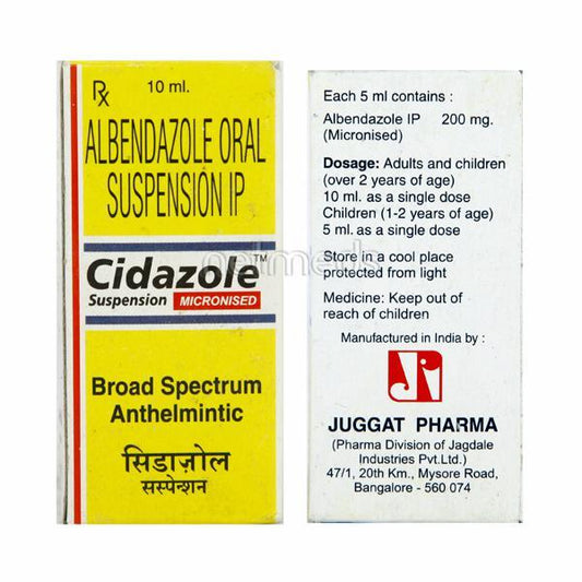 Cidazole Suspension 10ml - Global Surgicals