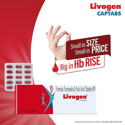 Livogen Captab Tablet 15'S