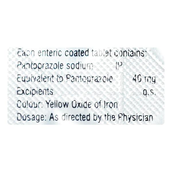 P PAN 40mg Tablet 10's