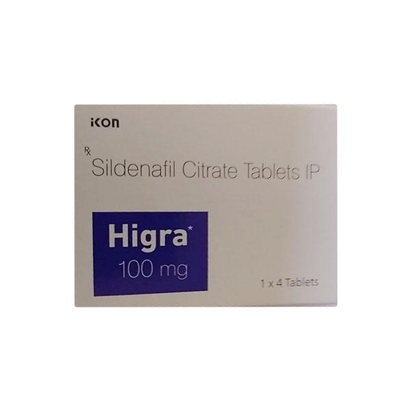 HIGRA 100mg Tablet 4's